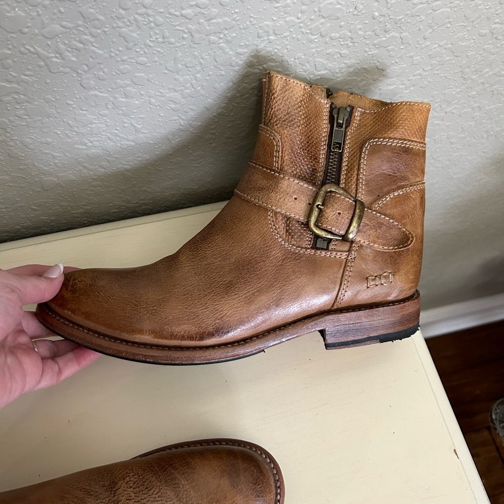 Bed Stu Becca boots in tan rustic never worn purchased and reselling.